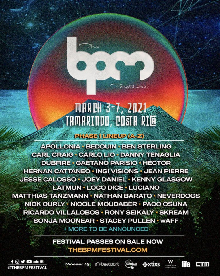 THE BPM FESTIVAL ANNOUNCES PHASE 1 OF 2021 LINEUP FOR SECOND ANNUAL ...